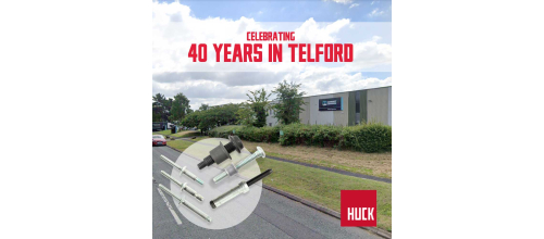 Celebrating 40 Years of Huck® Innovation at Howmet Fastening Systems Telford