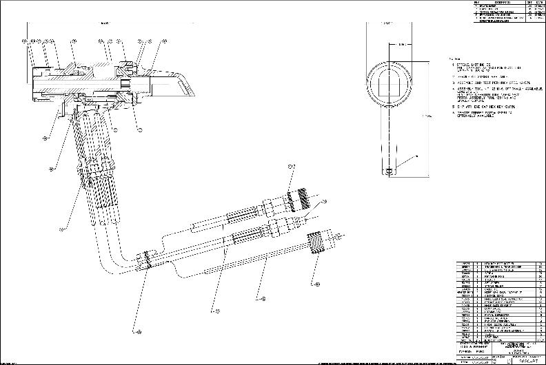 2620-PT Hydraulic Tool Series Dimensions and Part List - 2D PDF Clearance file