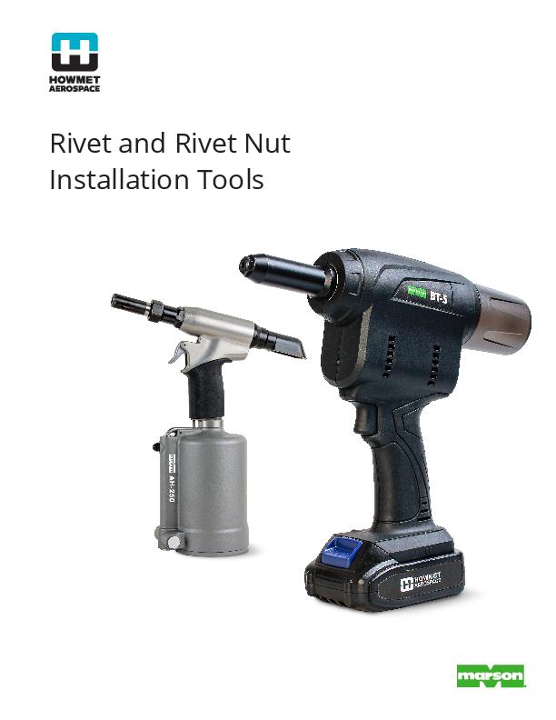 Rivet and Rivet Nut Tooling Catalog