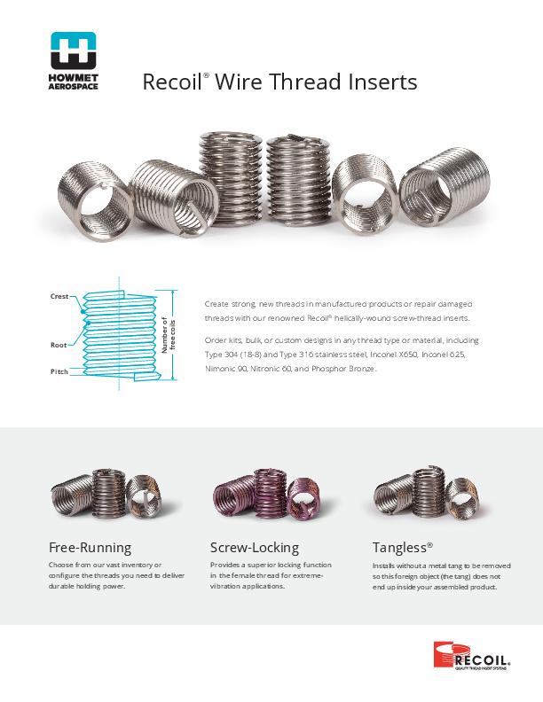 Recoil Products Flyer