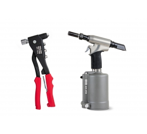 New Marson Rivet and Rivet Nut Tools - versatility in hand and air powered tooling