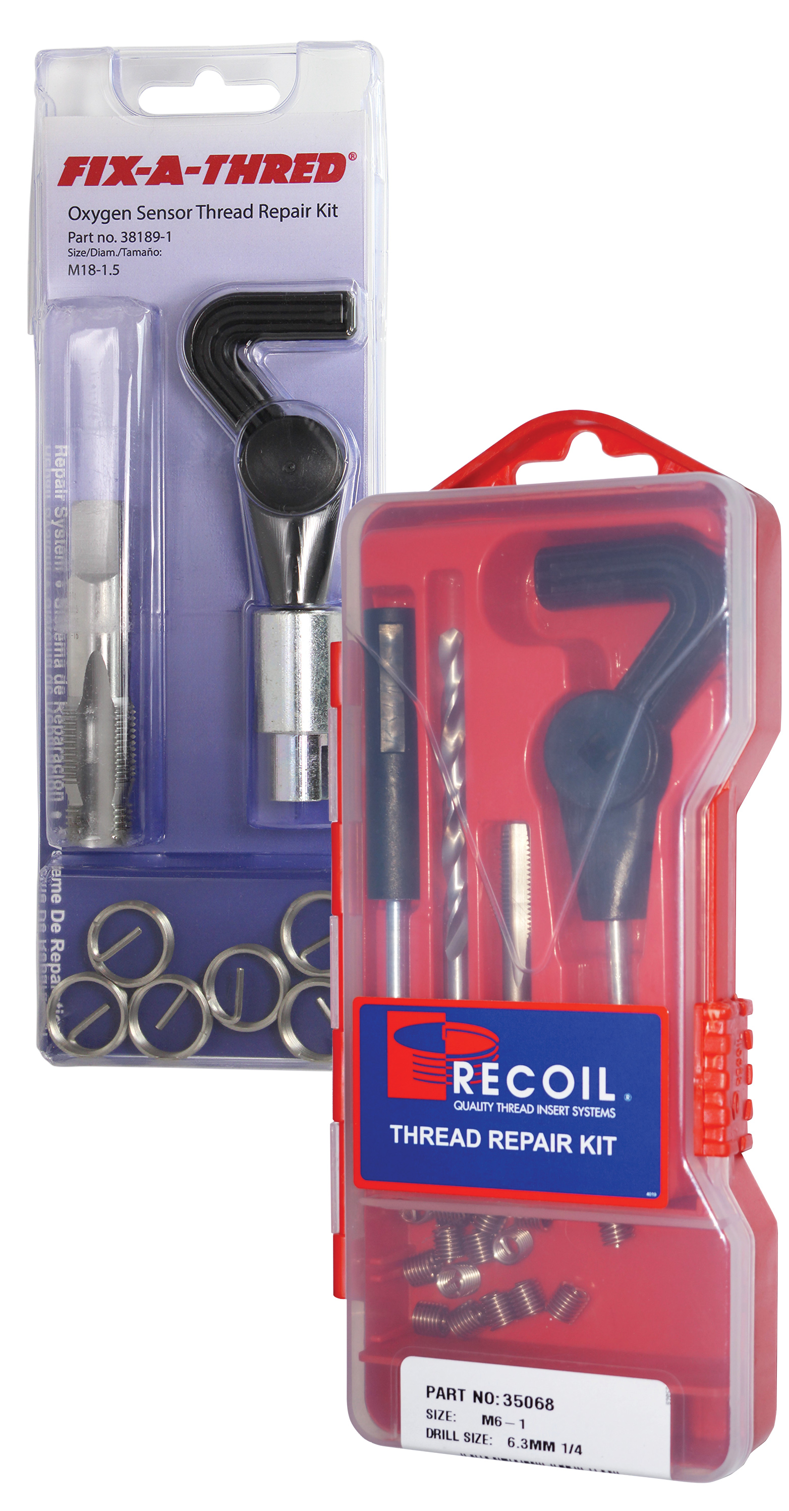 NEW Recoil UNF 9/16" 18 TPI Thread Repair Kit With Inserts #34090 