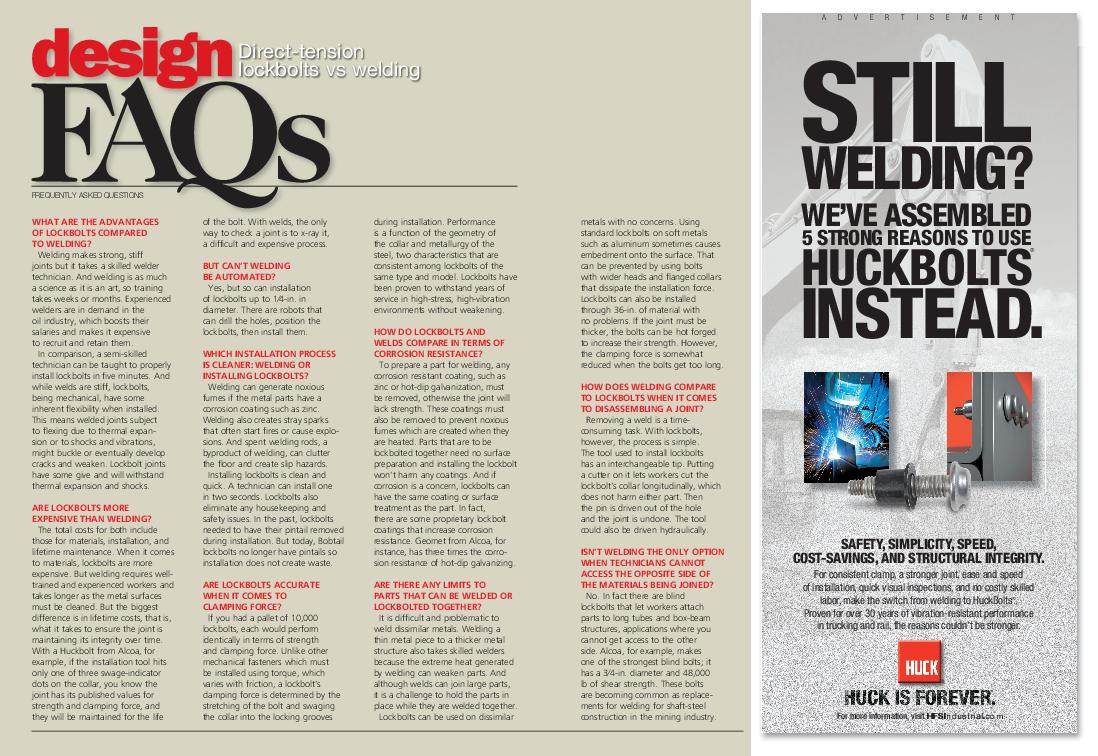 Machine Design FAQ Welding